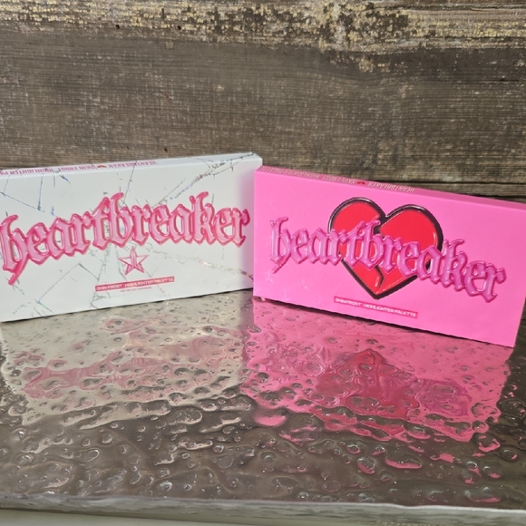 Jeffree Star Heartbreaker Skin Frost Highlighter Palette, NEW - Picture 1 of 3